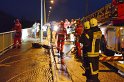 Einsatz BF Hoehenretter Koelner Seilbahn Hoehe Zoobruecke P2310